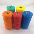 colorful 3 strands twisted polypyelene net fishing twine